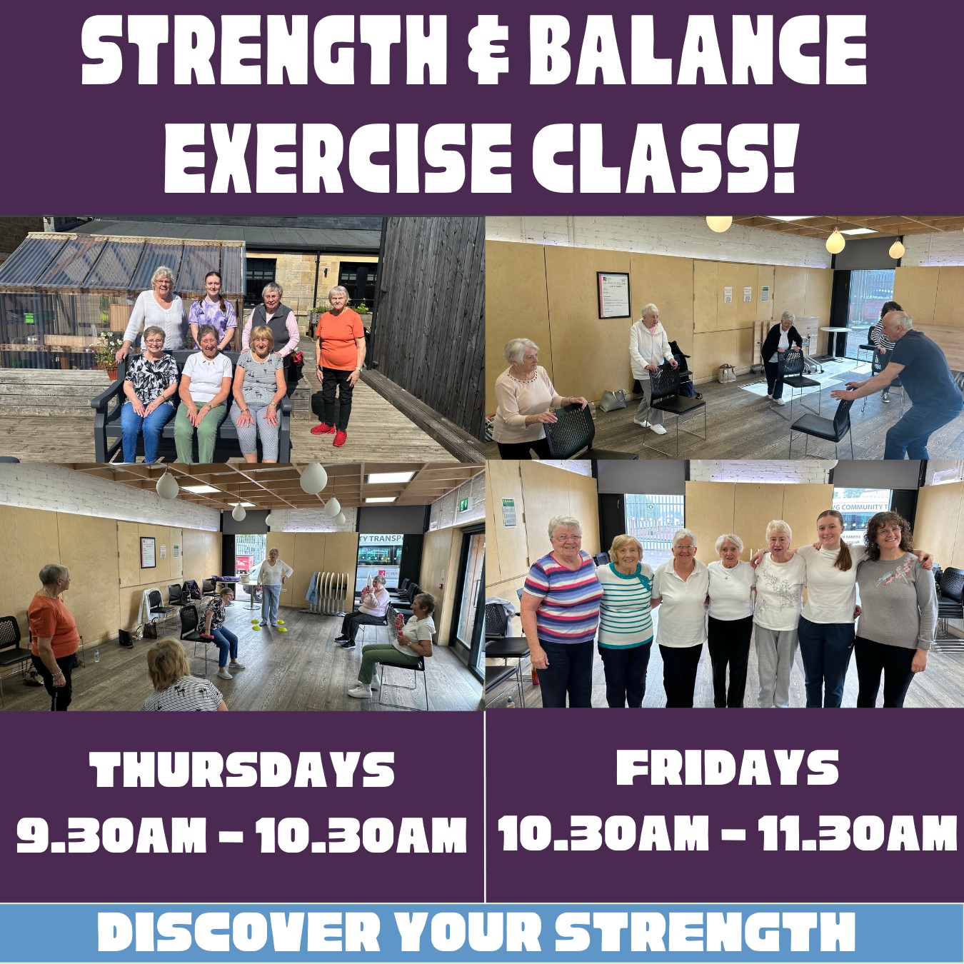 Strength Balance Exercise Class 